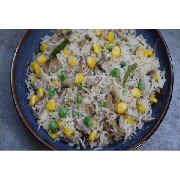 Mushroom & Corn Fried Rice